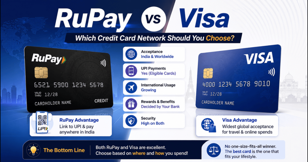 RuPay vs Visa Credit Cards: Which Is Better?