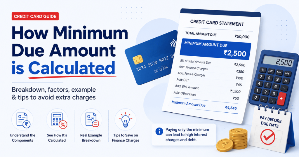 How Is the Minimum Amount Due on a Credit Card Calculated?